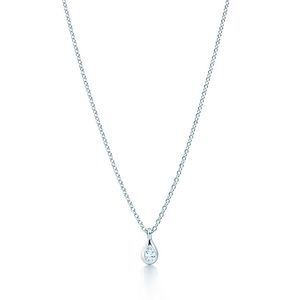 Tiffany diamond pendant necklace